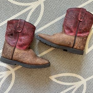 Toddler leather boots